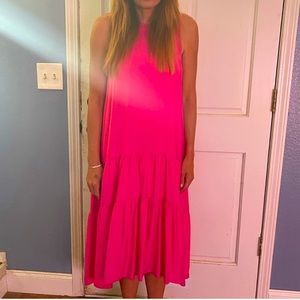 Maeve MIDI Pink Dress NWT